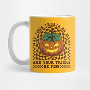 May Your Treats Be Many Halloween Jack O Lantern Mug